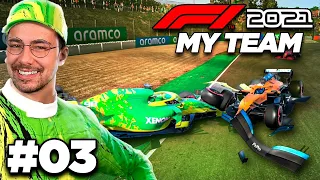 F1 2021 MY TEAM - Parte 3: BATEMOS O CARRO!