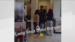 'Over a burger!': Witness captures video of man shooting at woman over order at Burger King