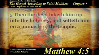 The Temptation of Jesus Dramatized - Matthew 4:1-11