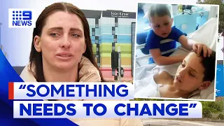 Mother claims hospital dismissed son’s serious symptoms | 9 News Australia