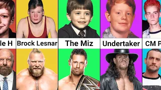 WWE Superstars Childhood Pictures