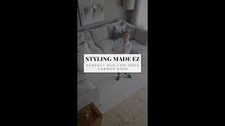 Styling Made EZ: Perfect Rug For Your Corner Sofa