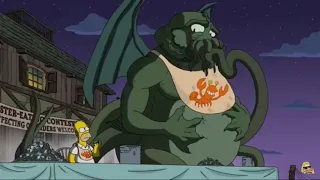 The simpsons - Cthulhu Burp