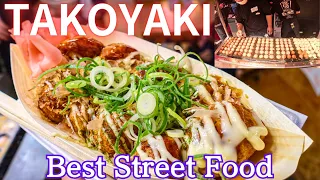 【Japan Trip】 Must eat this street food when in Japan!! "TAKOYAKI"