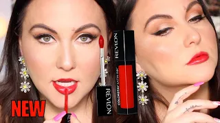 *new* Revlon Colorstay Satin Ink Liquid Lipstick REVIEW!!