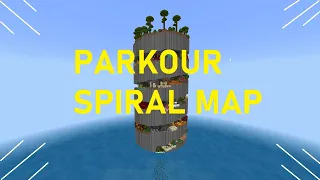 WE ARE PLAYING A MINECRAFT MAP Parkour Spiral Map By Hielke Maps