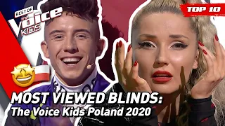 TOP 10 | MOST VIEWED Blind Auditions of 2020: Poland 🇵🇱 | The Voice Kids