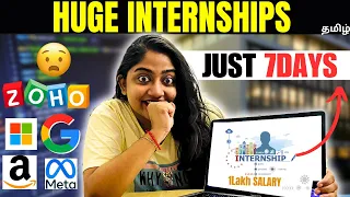 Hurryup😳Amazon, Google, JP Morgan Huge Internships Announced🔥🔴Summer Internships of 2024❤️