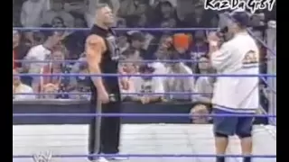 John Cena Disses Brock Lesnar & Attacks Chris beNoit