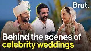 Behind the scenes of celebrity weddings