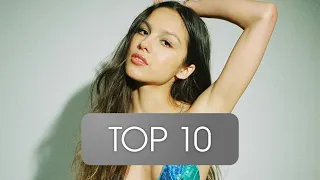 Top 10 Most streamed OLIVIA RODRIGO Songs (Spotify) 03. July 2021