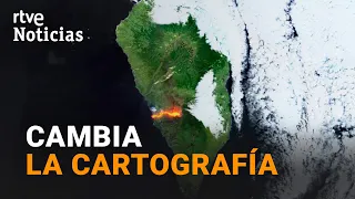 La erupción obligará a MODIFICAR los MAPAS y algunos nombres de La Palma I RTVE