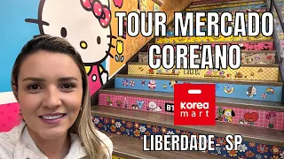 TOUR NO MERCADO COREANO | Bairro Liberdade - SP