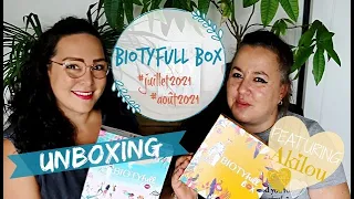 [Unboxing] La Biotyfull Box des mois de juillet et août 2021 feat. Akila
