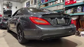 CLS 550 Stage 1 with pops and bangs