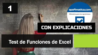 💥Test 1 Preguntas de FUNCIONES DE EXCEL ▶ EXAMEN RESUELTO