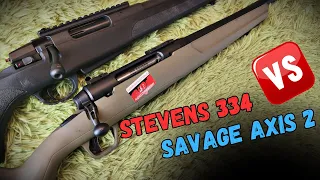 Savage Axis 2 VS Stevens 334: which is the Best Budget Bolt Action?