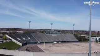 Rynearson Stadium Construction - April 16, 2024