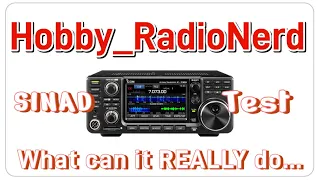 ICOM-7300 Real World Receiver Sensitivity