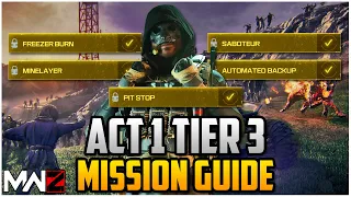 Act 1 Tier 3 Mission Guide For Modern Warfare Zombies (MWZ Tips & Tricks)