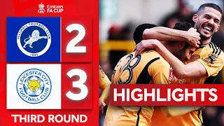 Thriller At The Den! | Millwall 2-3 Leicester City | Highlights | Emirates FA Cup 2023-24
