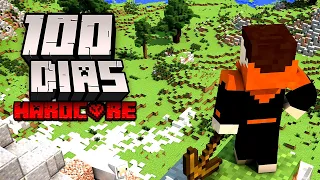 🔥SOBREVIVI 100 DIAS NO MINECRAFT HARDCORE - O FILME😱