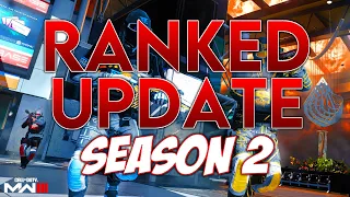 HUGE S2 Ranked Play Update! New Maps, SR Changes, MCW Nerf & More!