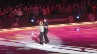 Stéphane Lambiel quad toeloop and skating with Anastacia @ Art on Ice 2010