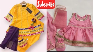 Girls Gota kinari Dresses || Gota Lace Dress Designs for Girls | Gota Dress Design For Girl