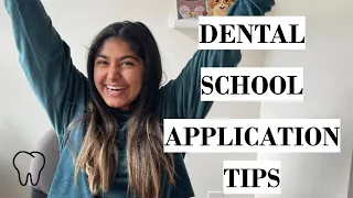 DENTAL SCHOOL APPLICATION TIPS! (ADEA AADSAS APPLICATION)