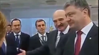 ПУТИН И ПОРОШЕНКО)))))ПРИКОЛ))))))