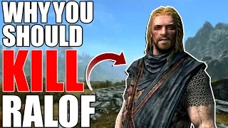 Why You Should Kill Ralof? | Hardest Decisions in Skyrim | Elder Scrolls Lore