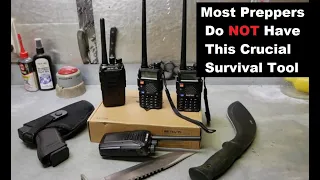 SHTF Prepper Comms Post Collapse  - Baofeng UV-5R - Retevis RT27-V