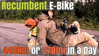 Record-Breaking Ride: 448km in One Day on my Recumbent Ebike