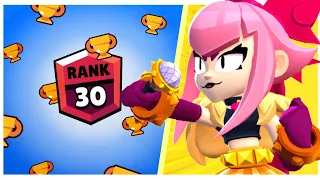 SUBINDO a MELODIE do RANK 1 ao RANK 30 o MAIS RÁPIDO POSSÍVEL no BRAWL STARS!!