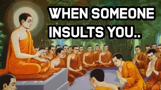 When Someone Insults you.. | Buddha Life Story | Budhda Story with Moral | Buddhist Teachings