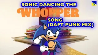 Sonic Dancing the Whopper’s Song