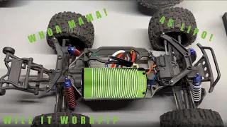 Traxxas Stampede 4x4 TOO MUCH Power!