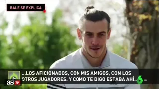 Gareth Bale talks about the Flag Controversy.