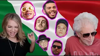 AMERICANS FIRST TIME REACTING TO ITALIAN RAP ft. MY DAD | Worldwide Wednesdays EP. 1