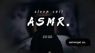 Nyemangatin Kamu sambil Sleep call | ASMR Friend/Girlfriend (F/GF) Roleplay Suara Cewek