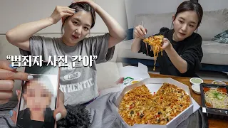 Eating Pizza and Tteokbokki, and Reviewing My Hair Transplant!ㅣHamzy Vlog