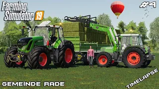 Making & collecting hay w/MrsTheCamPeR | Animals on Gemeinde Rade | Farming Simulator 19 | Episode 4