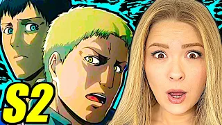 Couple Reacts To ATTACK ON TITAN SEASON 2 For The First Time (Season 2 Supercut)