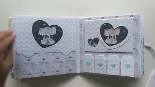 Scrapbook album My little baby boy