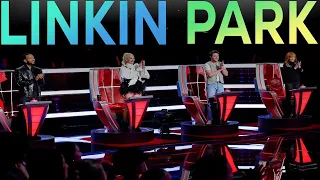 BEST LINKIN PARK'S COVERS ON THE VOICE | BEST AUDITIONS