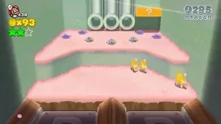 Super Mario 3D World 2-5 100% Double Cherry Pass