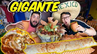 PROBANDO COMIDA MEXICANA versión GIGANTE