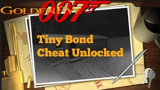 GoldenEye 007 Xbox One Tiny Bond Cheat Unlocked