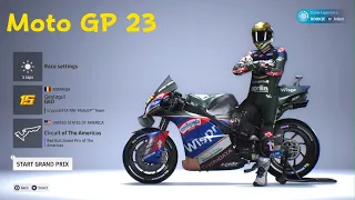 MotoGP 23_ GAMEPLAY / RACING - AmericasGP ( Ps5, 4K - 60 Fps. )